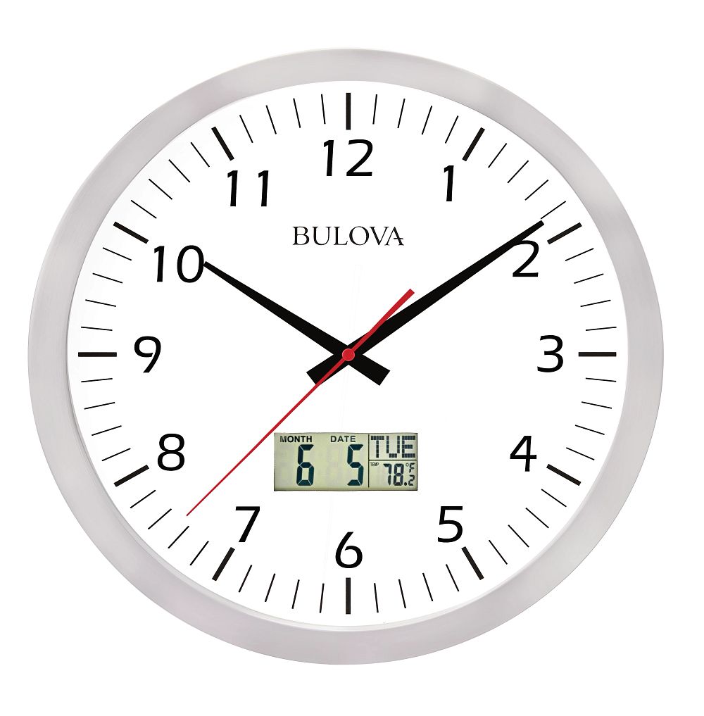 Bulova Wall Commercial Clock