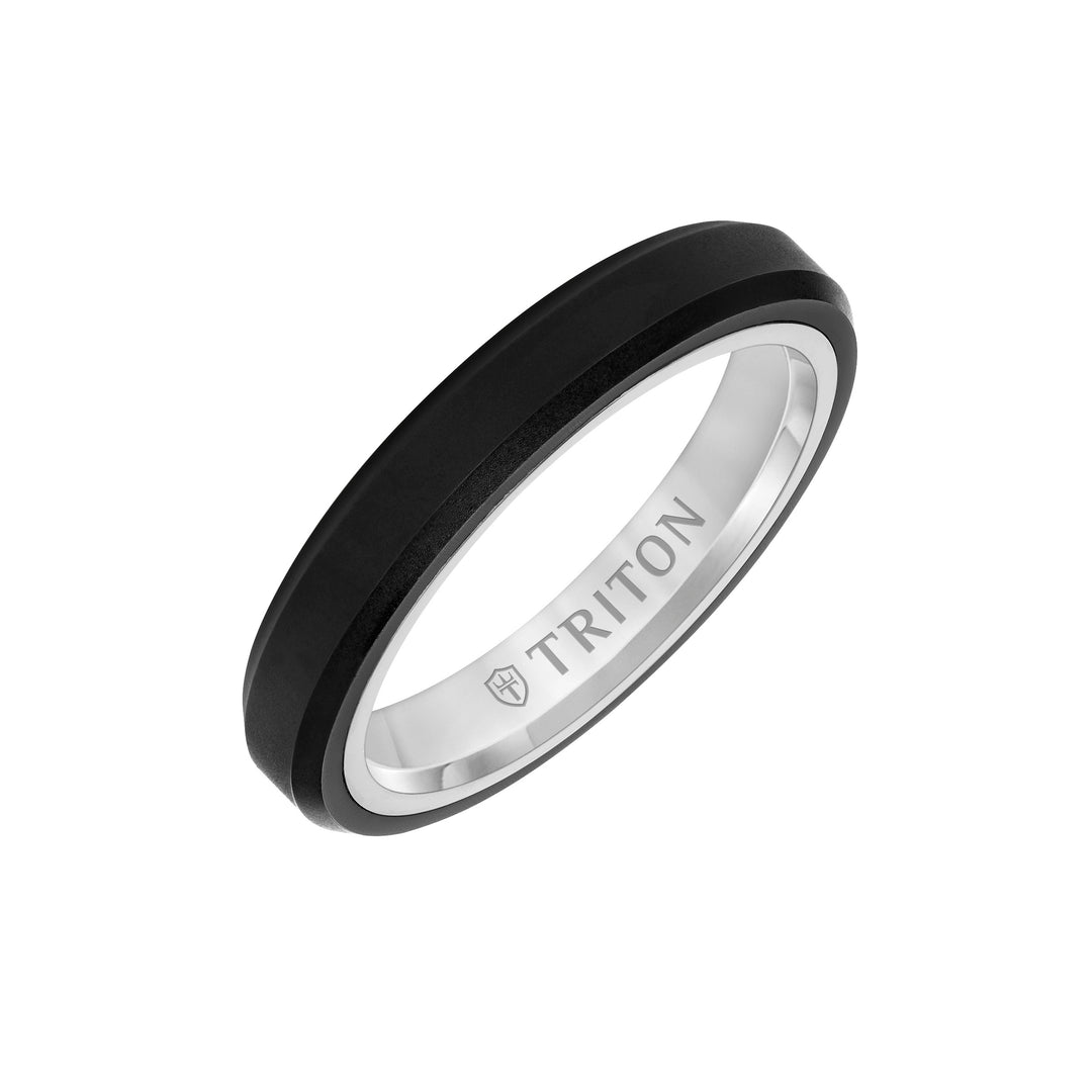 11-RAW0130YBC6-G.00 - Goldman - Triton Raw 14K Yellow Gold Bevel Edge Ring
