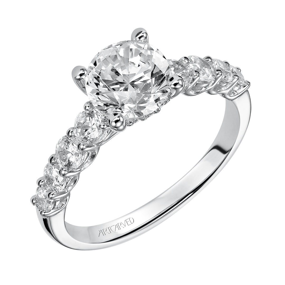31-V508ERW-E.00 - Goldman - Classic Prong set diamond engagement ring