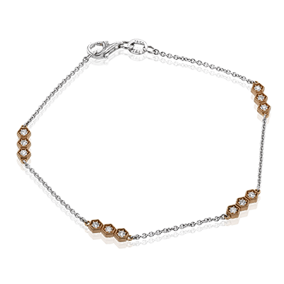 Bracelet in 18k Gold with Diamonds