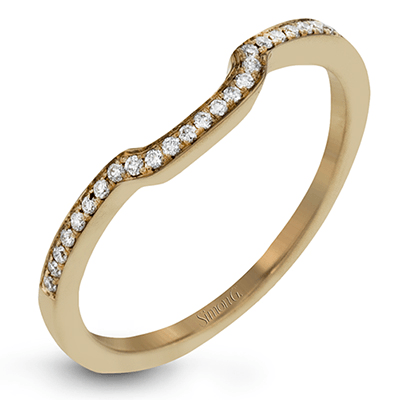 Engagement Ring in 18k Gold with Diamonds