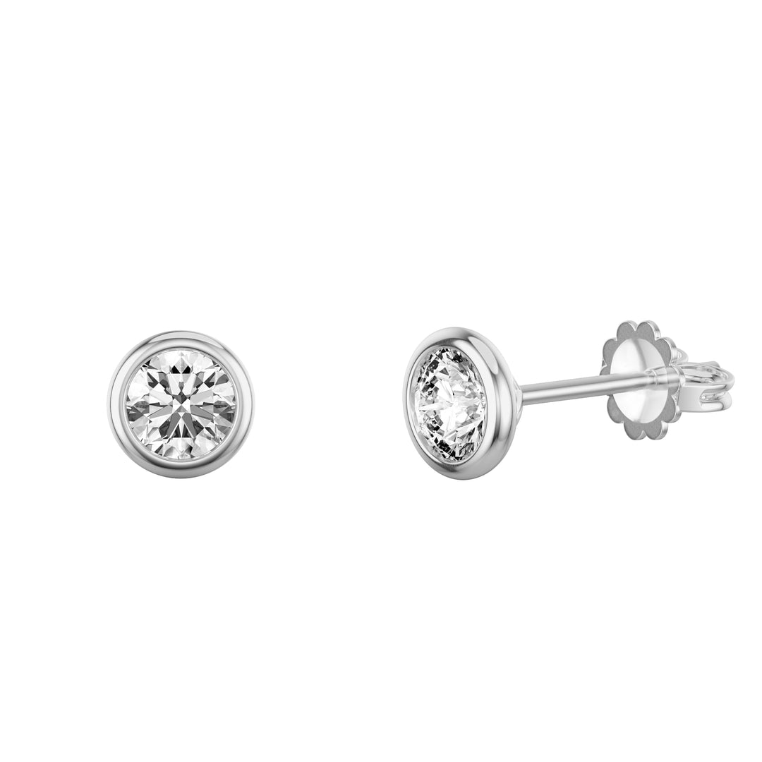 Classic Diamond Earrings