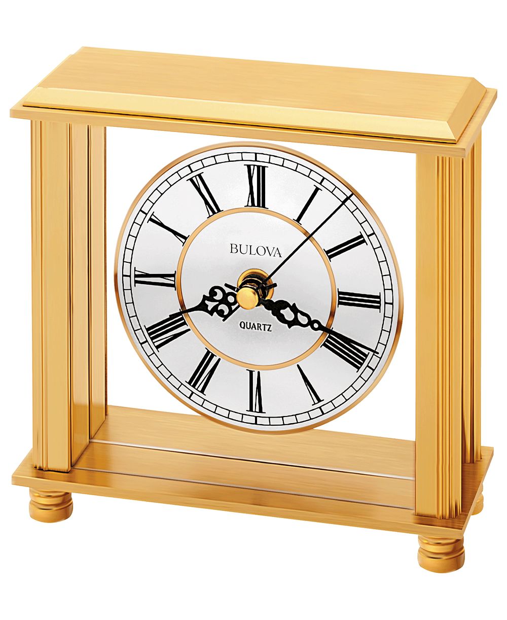 Bulova  Table Top   Desk Clock