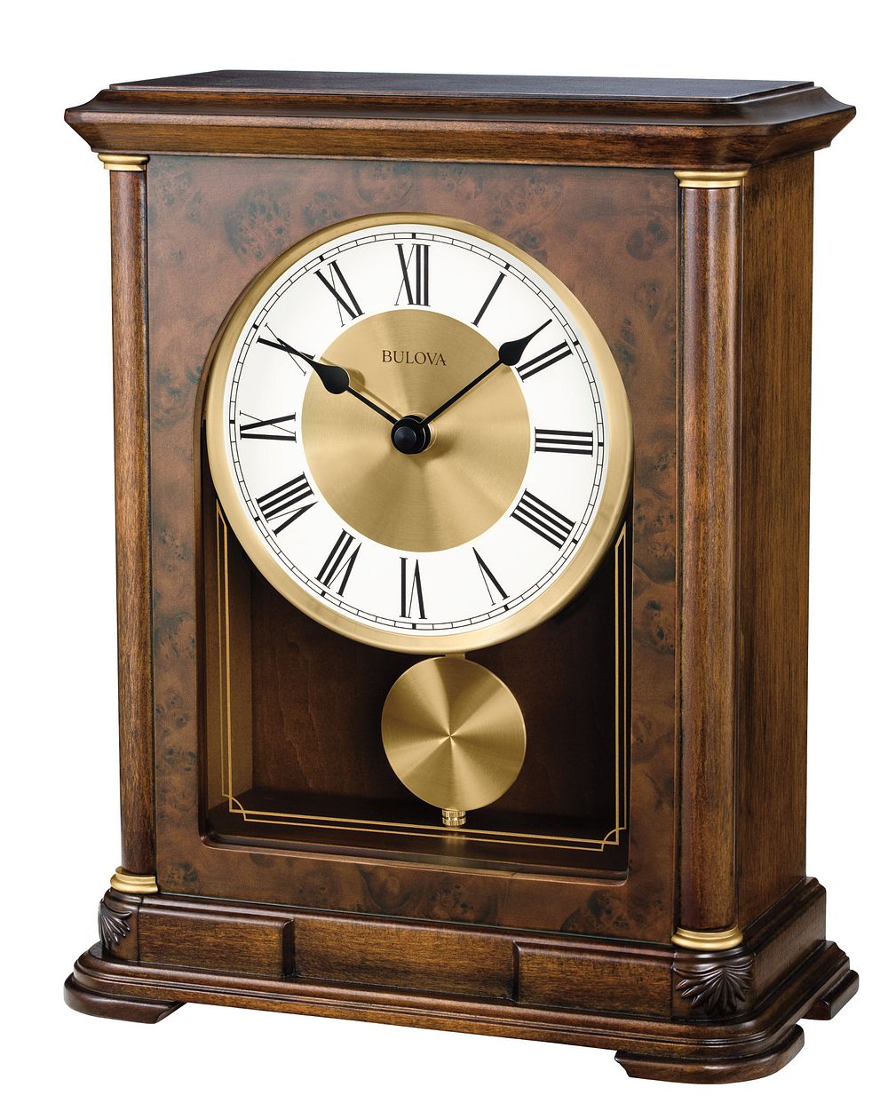 Bulova  Strike and Chime   Mantle Clock