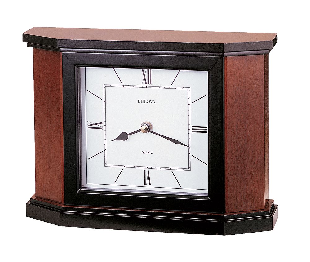 Bulova  Table Top   Desk Clock