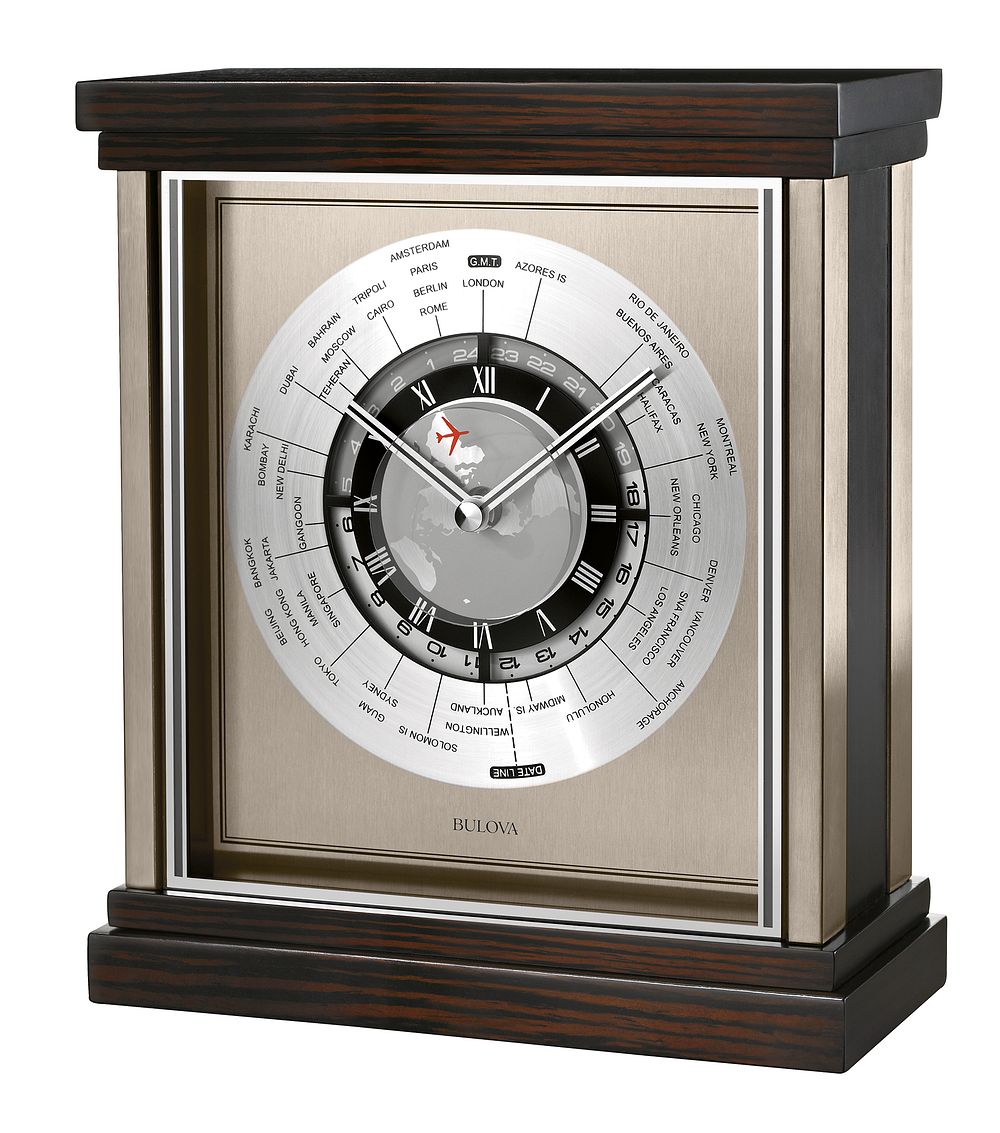 Bulova  Table Top   Multi Time Clock