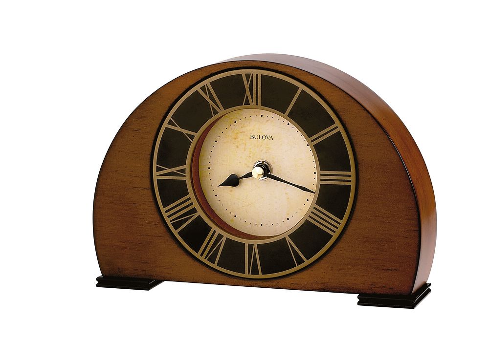 Bulova  Table Top   Desk Clock