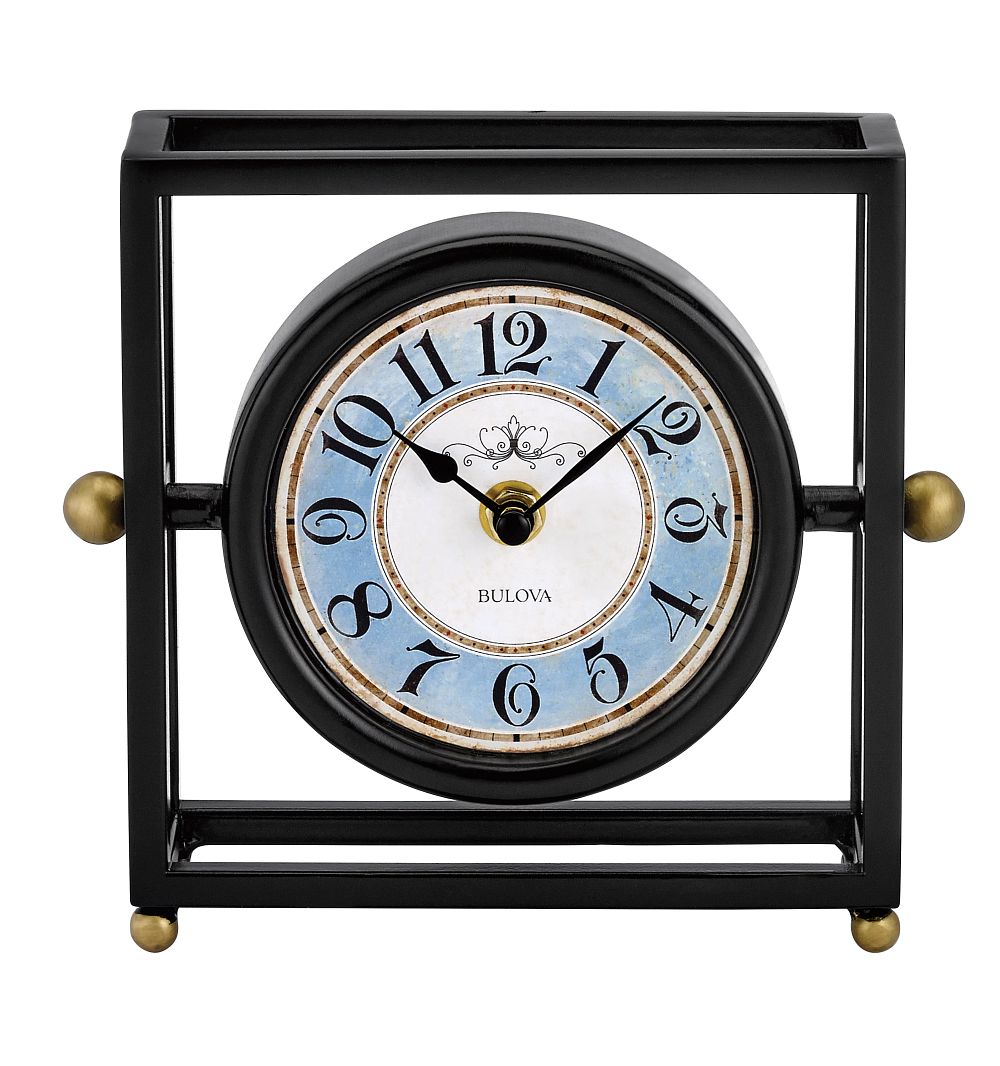 Bulova  Table Top   Desk Clock