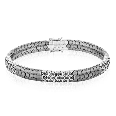 Gent Bracelet in 14k Gold with Diamonds