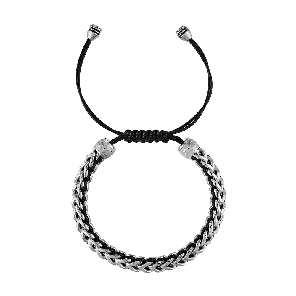 Bulova Stainless Steel Luxury Jewelry Mens Bracelet
