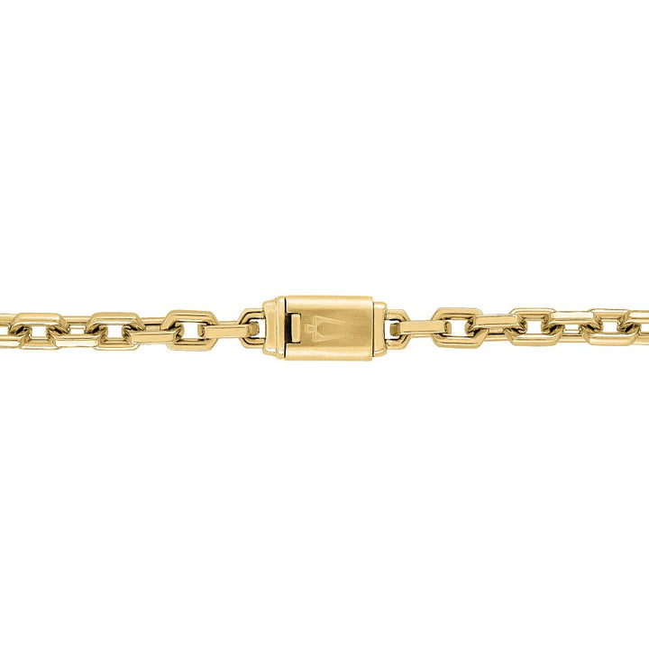 Bulova Stainless Steel Luxury Jewelry Mens Bracelet