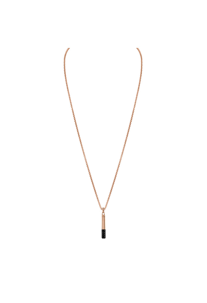 Bulova Stainless Steel Luxury Jewelry Mens Necklace