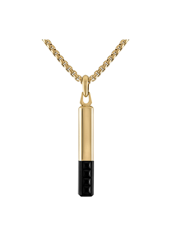 Bulova Stainless Steel Luxury Jewelry Mens Necklace