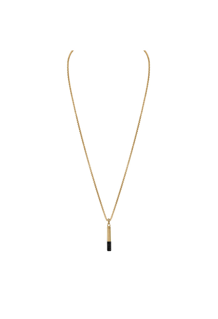 Bulova Stainless Steel Luxury Jewelry Mens Necklace