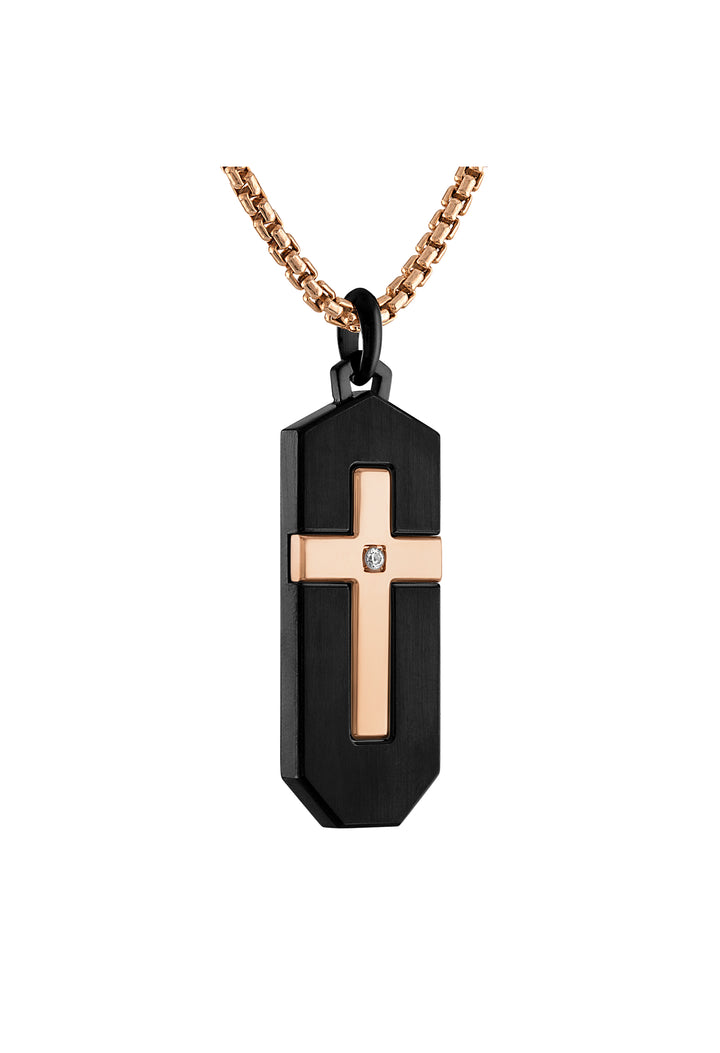 Bulova Stainless Steel Luxury Jewelry Mens Necklace