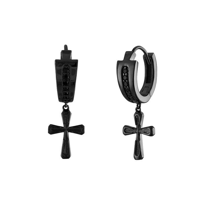 Bulova Sterling Silver 925 Luxury Jewelry Mens Earring