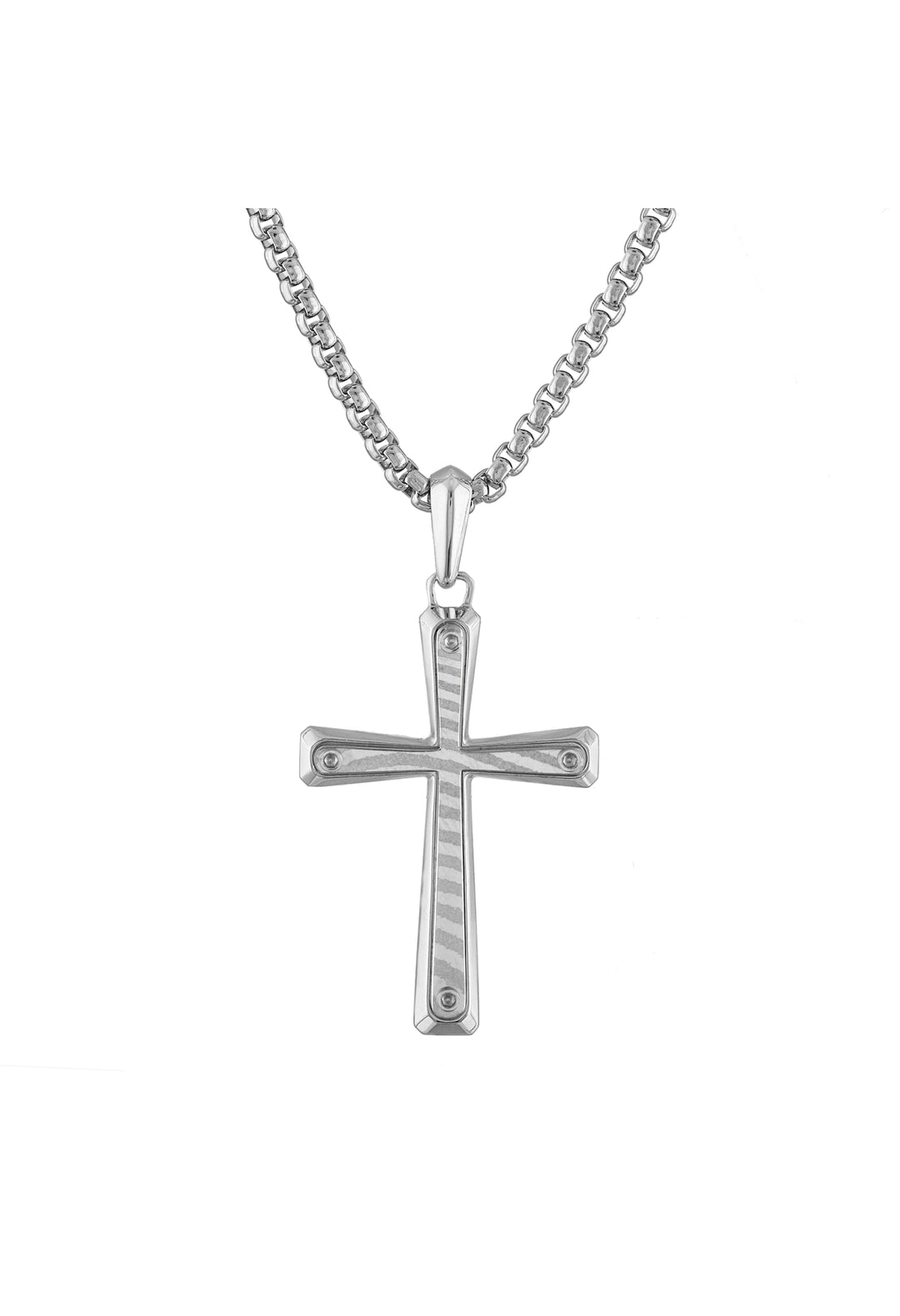 Bulova Sterling Silver 925 Luxury Jewelry Mens Pendant