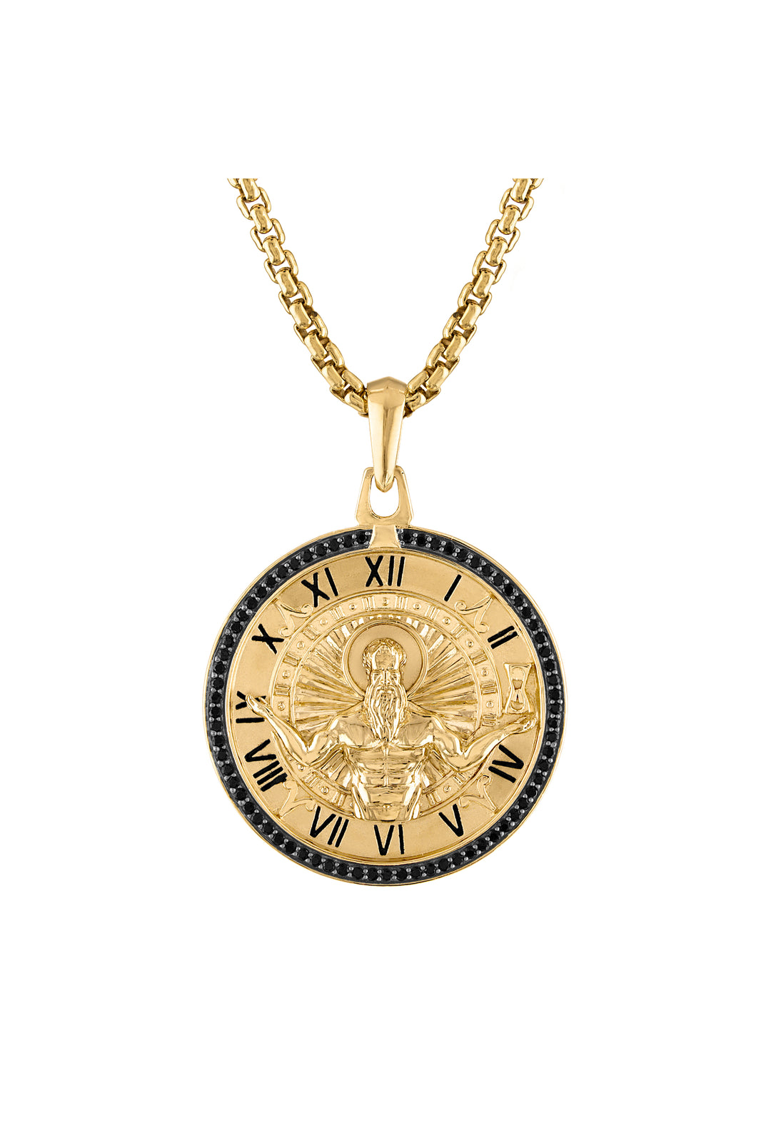 Bulova Sterling Silver 925 Luxury Jewelry Mens Pendant