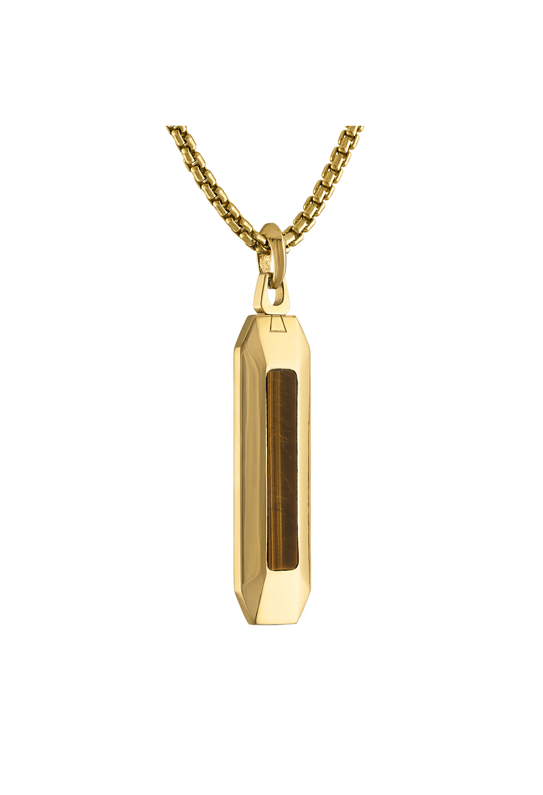 Bulova Stainless Steel Luxury Jewelry Mens Necklace