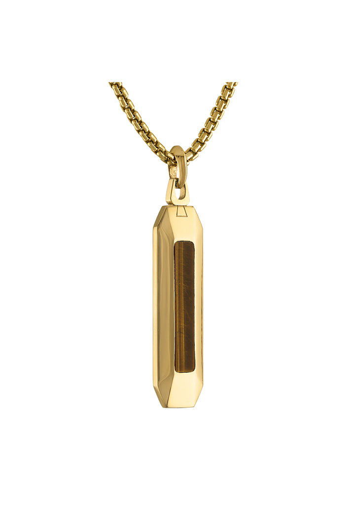 Bulova Stainless Steel Luxury Jewelry Mens Necklace
