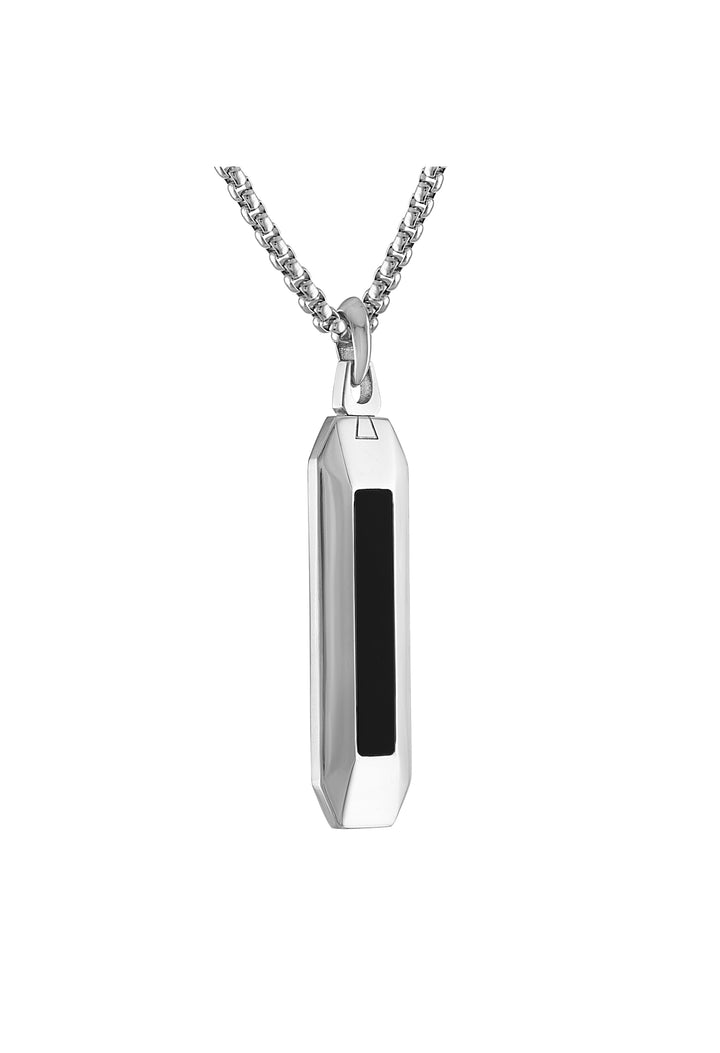 Bulova Stainless Steel Luxury Jewelry Mens Necklace