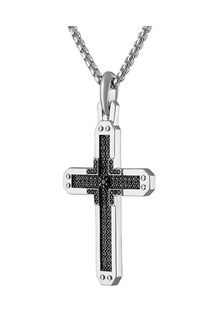 Bulova Sterling Silver 925 Luxury Jewelry Mens Necklace