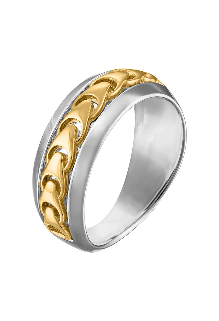 Bulova Sterling Silver 925 Classic Jewelry Mens Ring