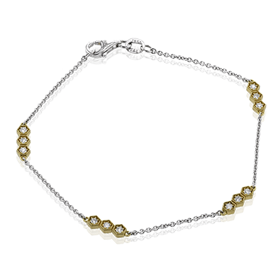 Bracelet in 18k Gold with Diamonds