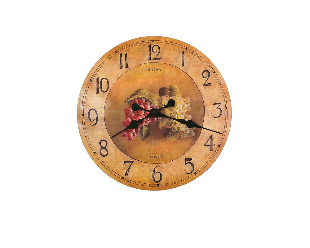 Bulova  Wall   Decorator Clock