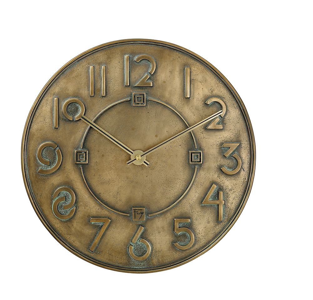 Bulova  Frank Lloyd Wright - C   Frank Lloyd Wright - C Clock