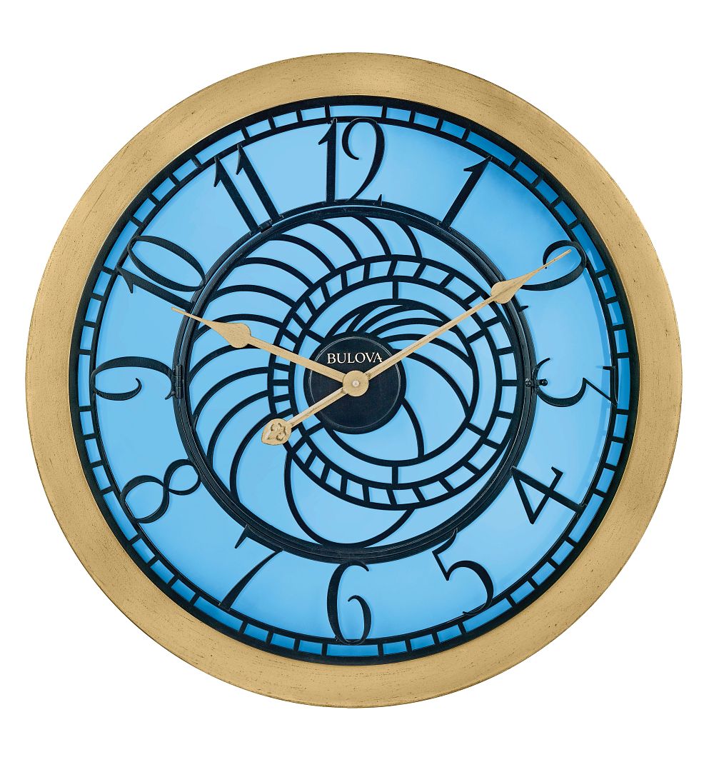 Bulova  Wall   Decorator Clock