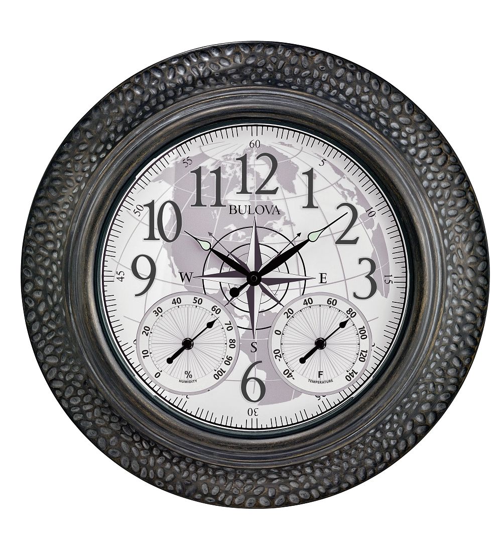 Bulova  Wall   Decorator Clock