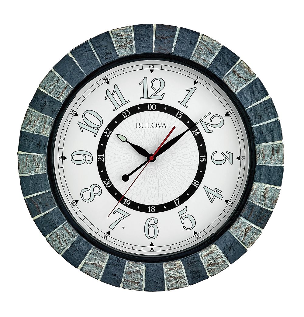 Bulova  Wall   Decorator Clock