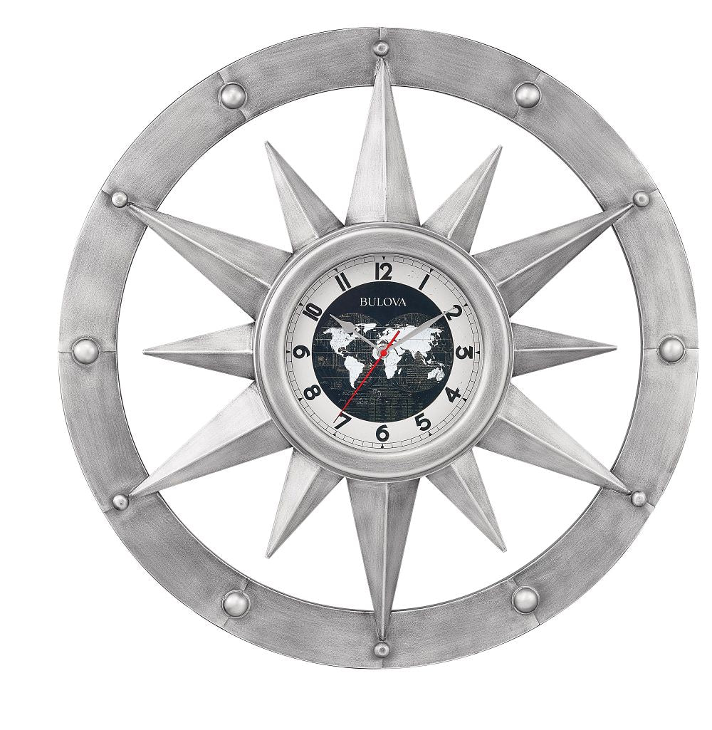 Bulova  Wall   Decorator Clock