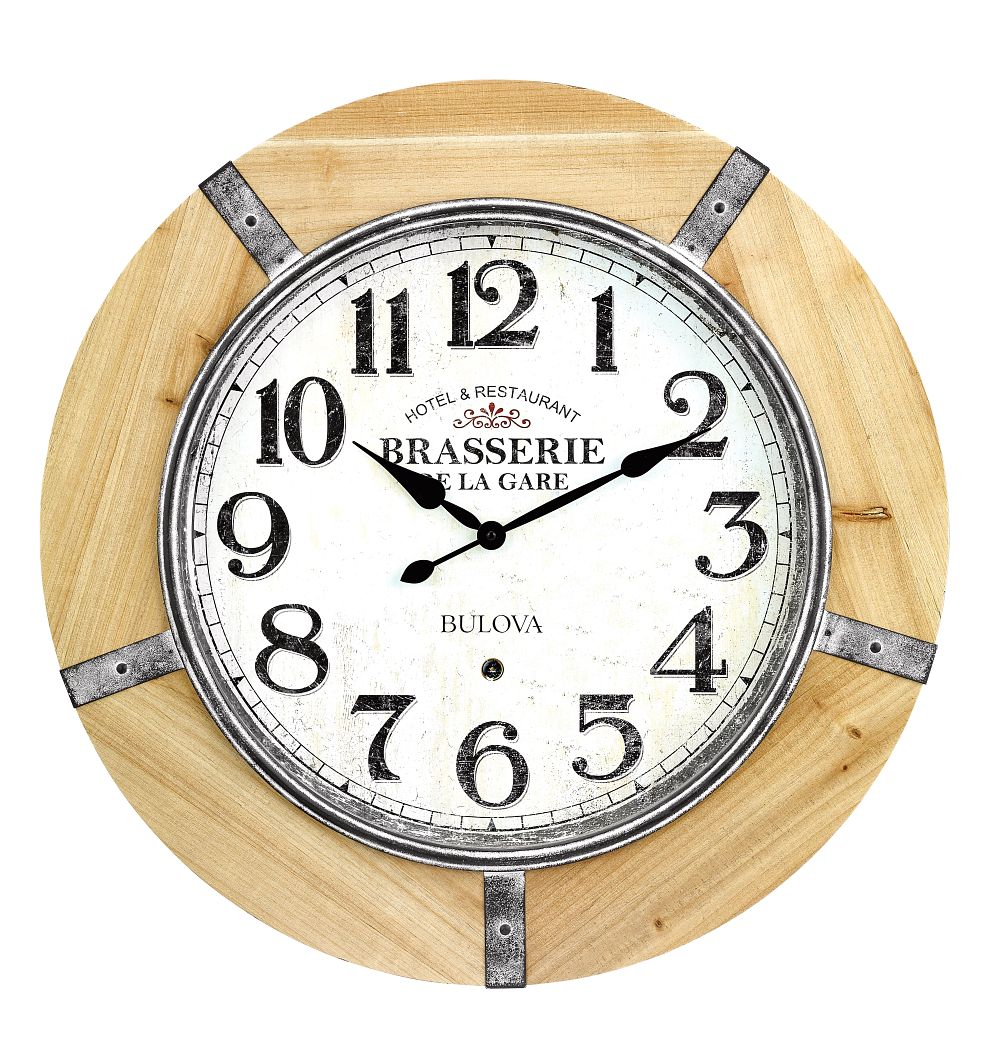 Bulova  Wall   Decorator Clock
