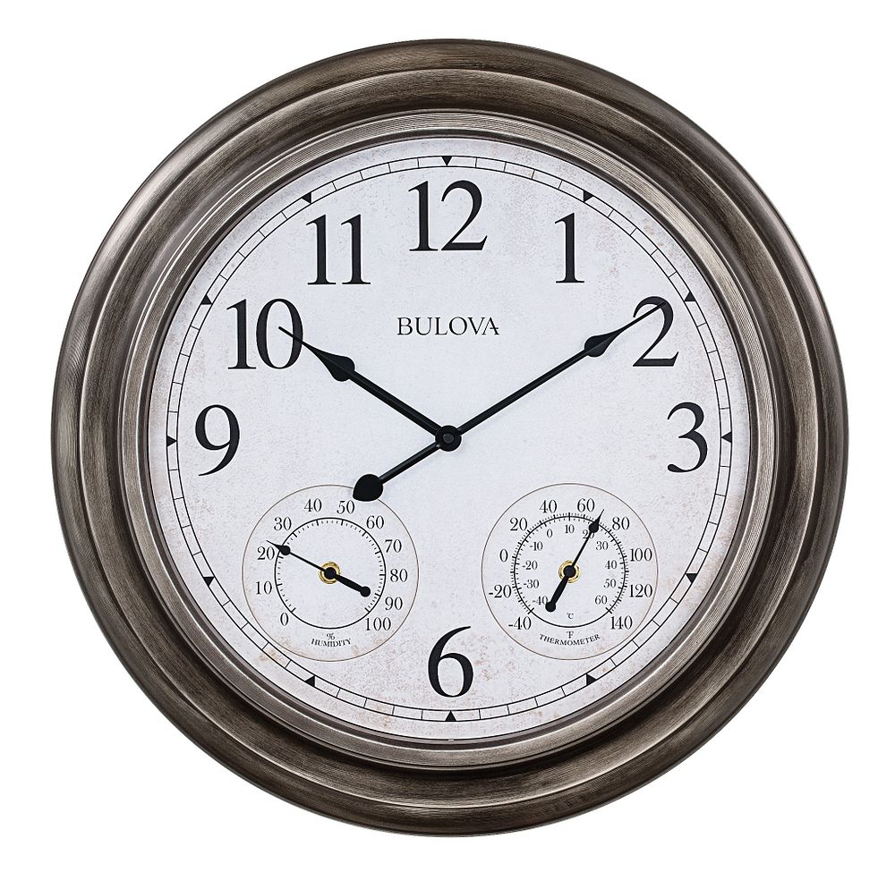 Bulova  Wall   Outdoor Clock