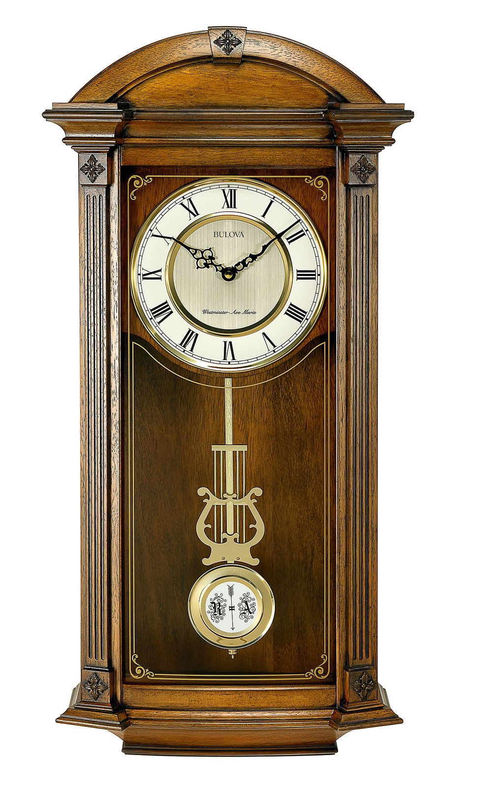 Bulova  Wall   Strike and Chime Clock
