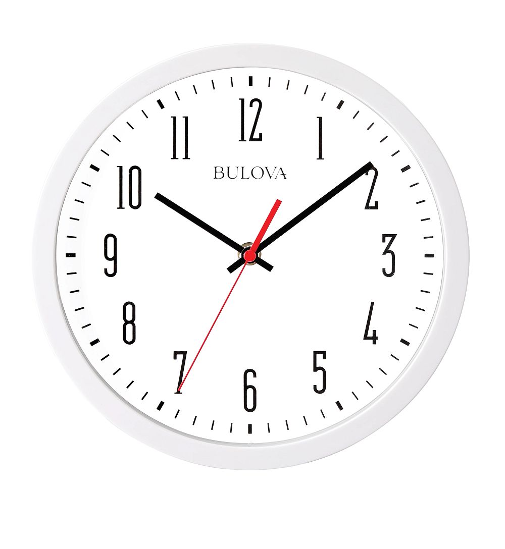Bulova  Wall   Commercial Clock