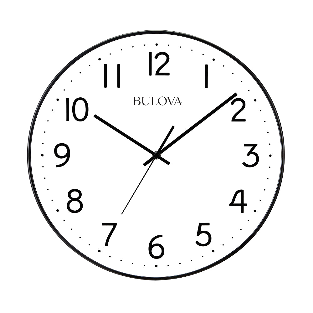Bulova  Wall   Commercial Clock