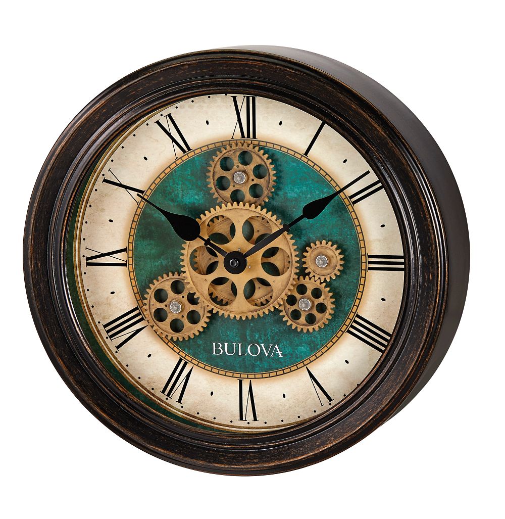 Bulova  Wall   Decorator Clock