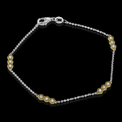 Bracelet in 18k Gold with Diamonds