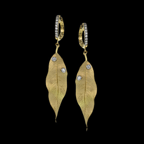 Earring in 18k Gold with Diamonds