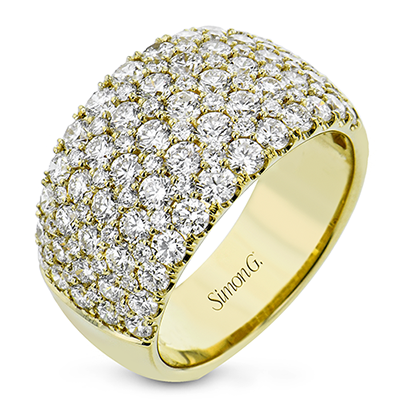 Anniversary Ring in 18k Gold with Diamonds