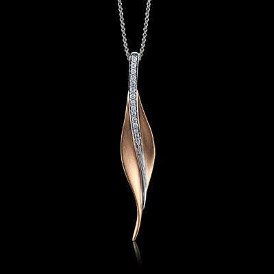 Pendant in 18k Gold with Diamonds