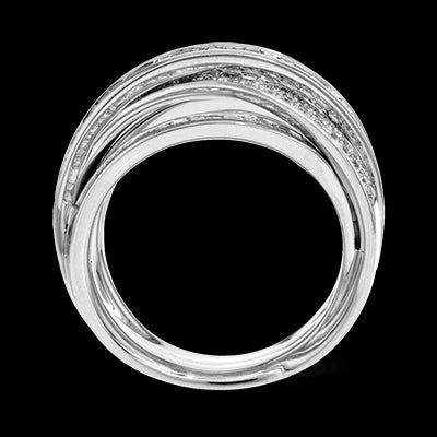 Right Hand Ring in 18k Gold with Diamonds