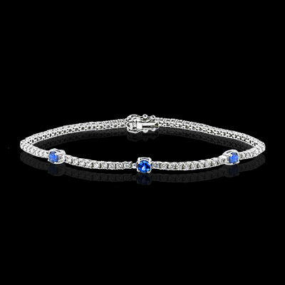 Color Bracelet in 18k Gold with Diamonds