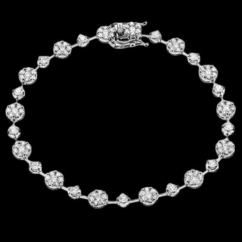 Bracelet in 18k Gold with Diamonds