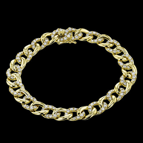 Bracelet in 18k Gold with Diamonds