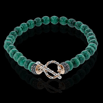 Gent Bracelet in 14k Gold with Diamonds