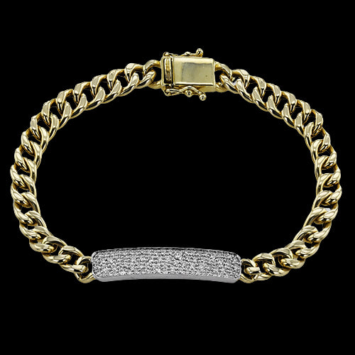 Bracelet in 18k Gold with Diamonds